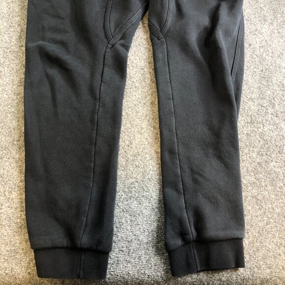 Nike Sweatpants Mens Medium Black Fleece Joggers Swoosh Logo 826431-010 - Picture 2 of 12